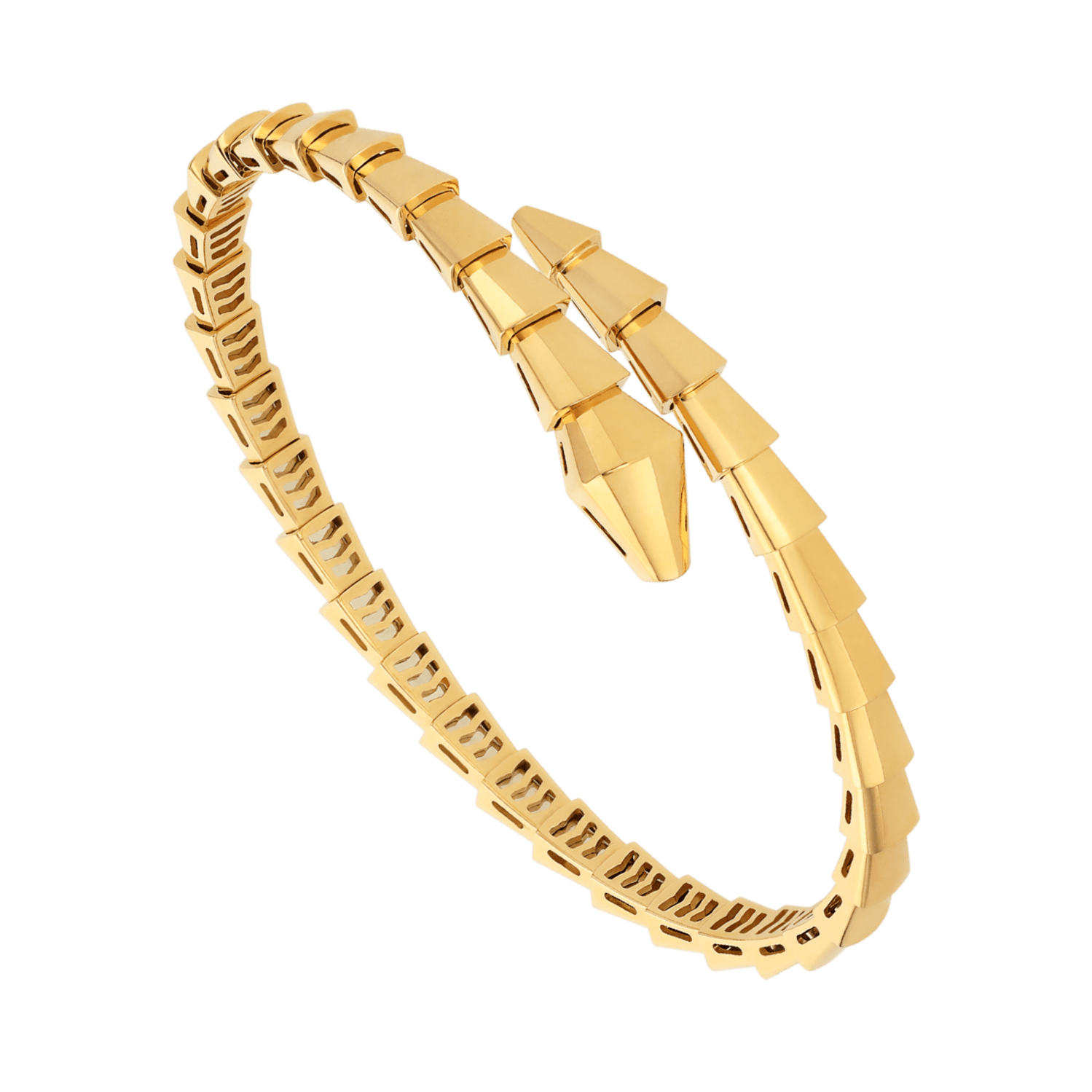 Serpent Wrap Bracelet Gold