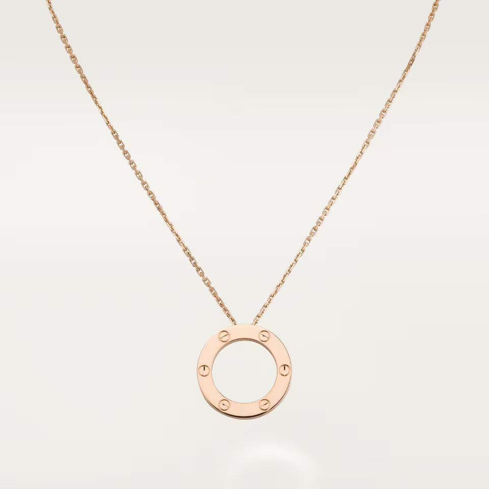 Volt Necklace Rose Gold
