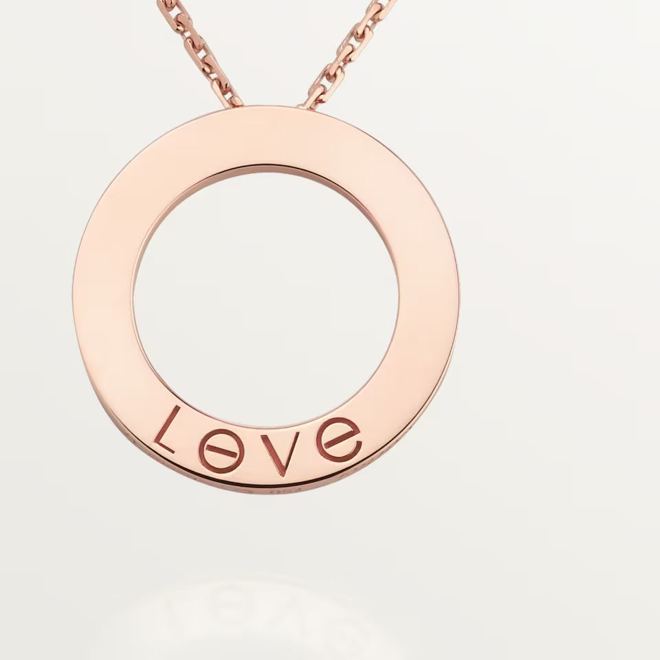 Volt Necklace Rose Gold