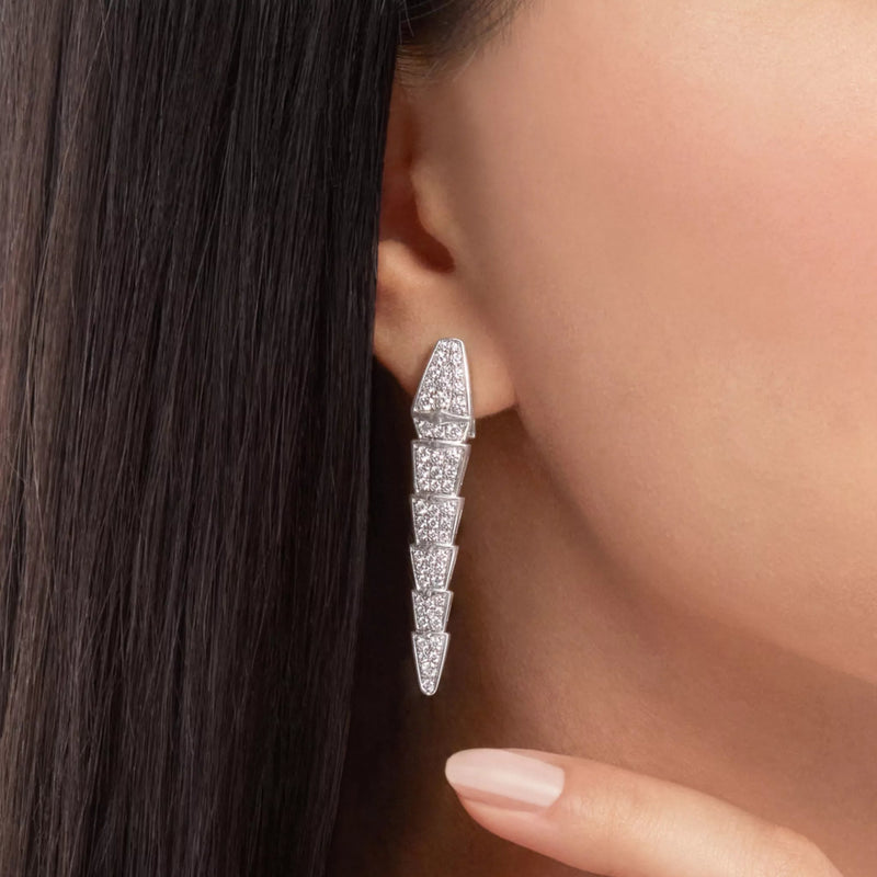 Serpent Stud Earrings