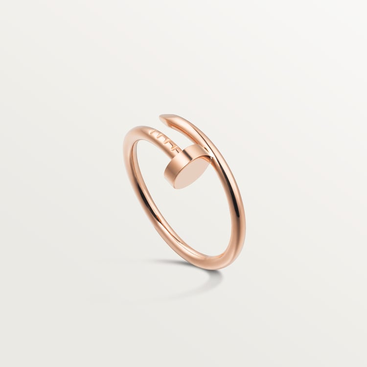 Nail Ring Rose Gold