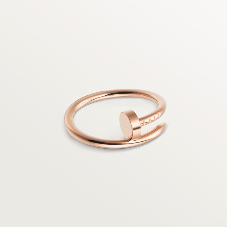 Nail Ring Rose Gold