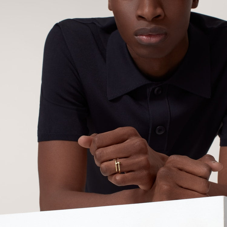 Nail Ring Gold