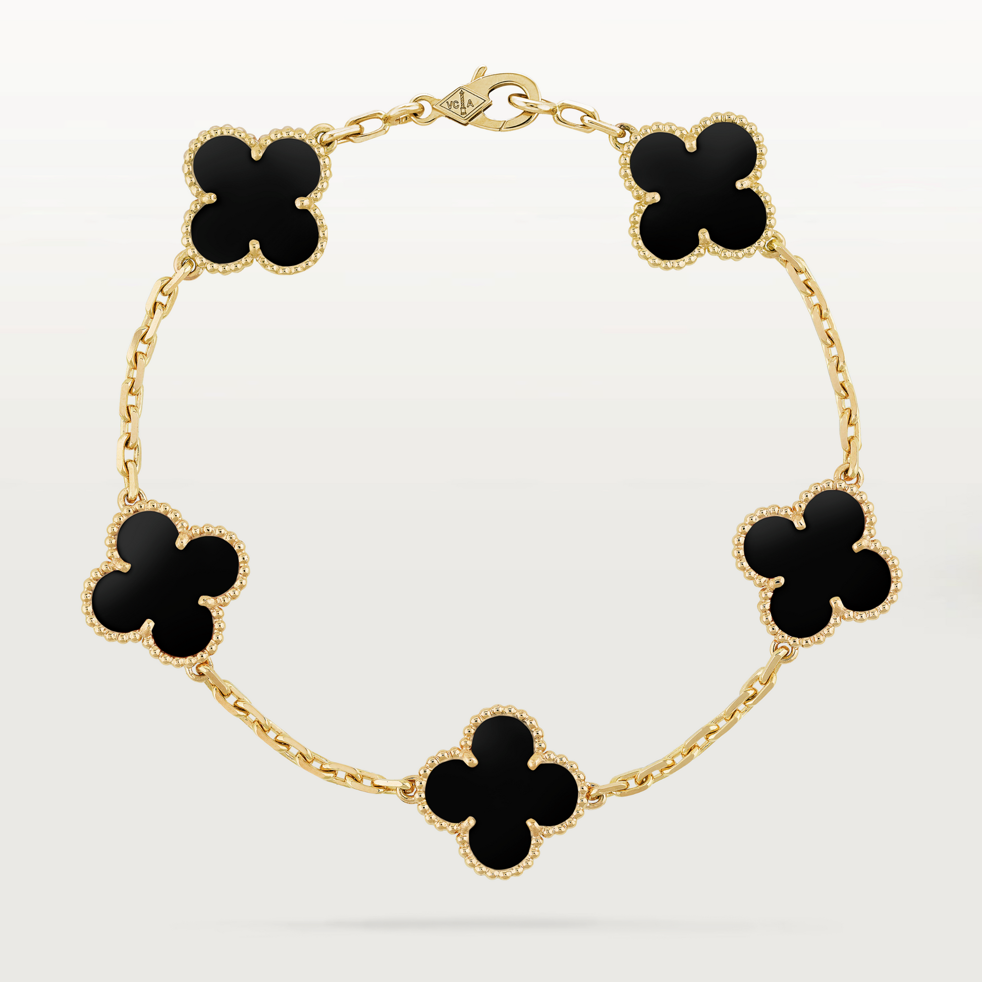 Clover Bracelet Black