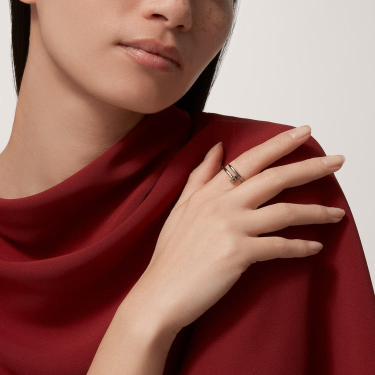 Nail Ring Silver