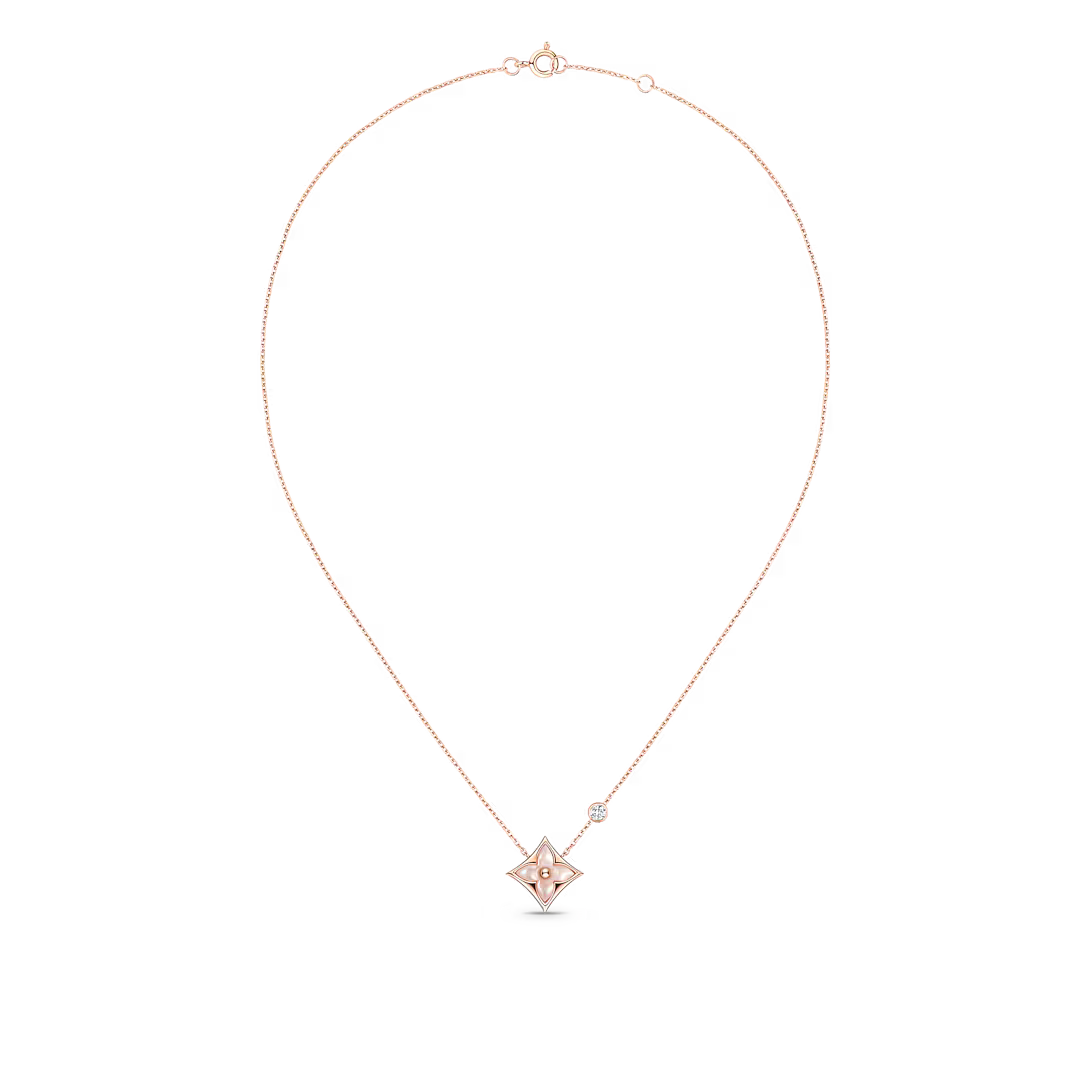 Blossom Pendant Necklace Rose