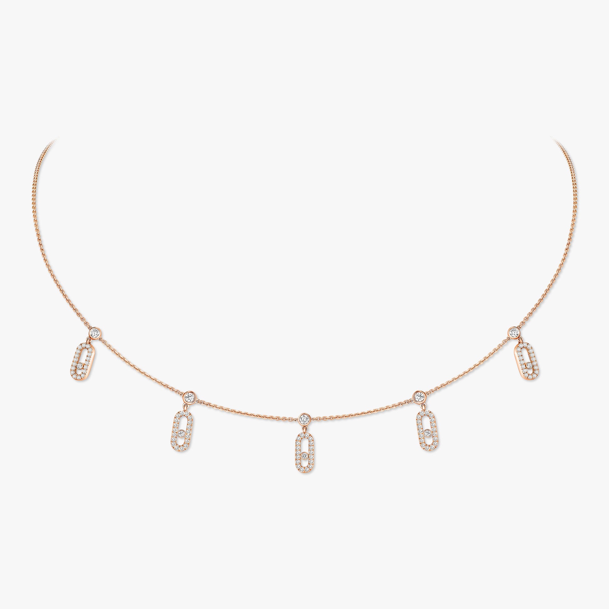 The Essence Necklace Rose Gold