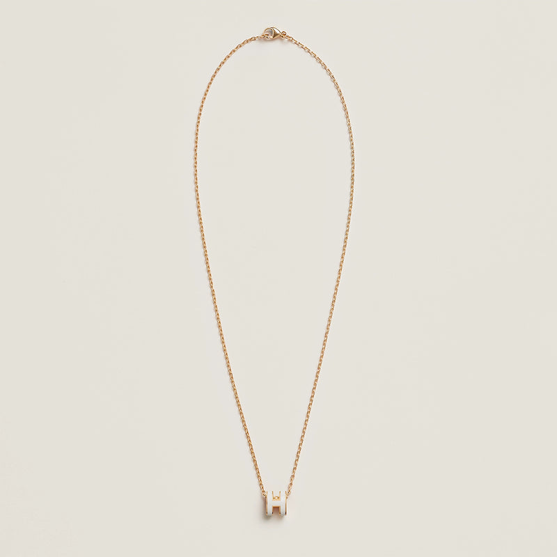 Halo Necklace White/Gold