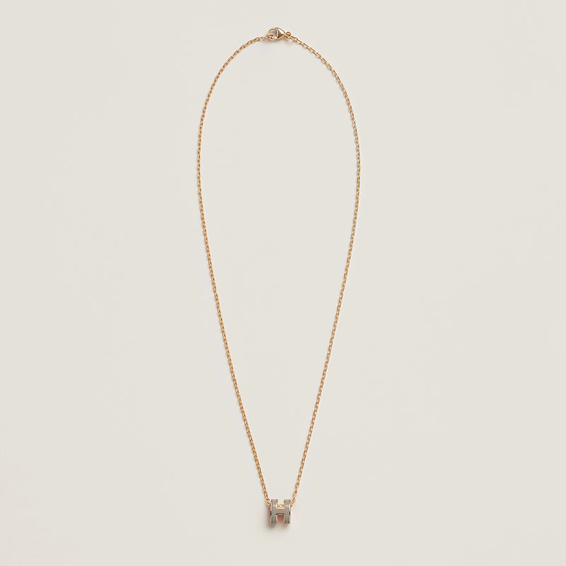 Halo Necklace Maron/Gold