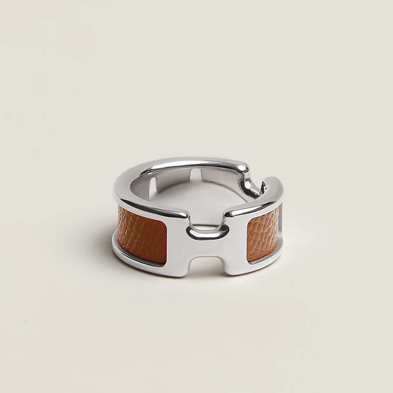 Halo Ring Brown/Silver