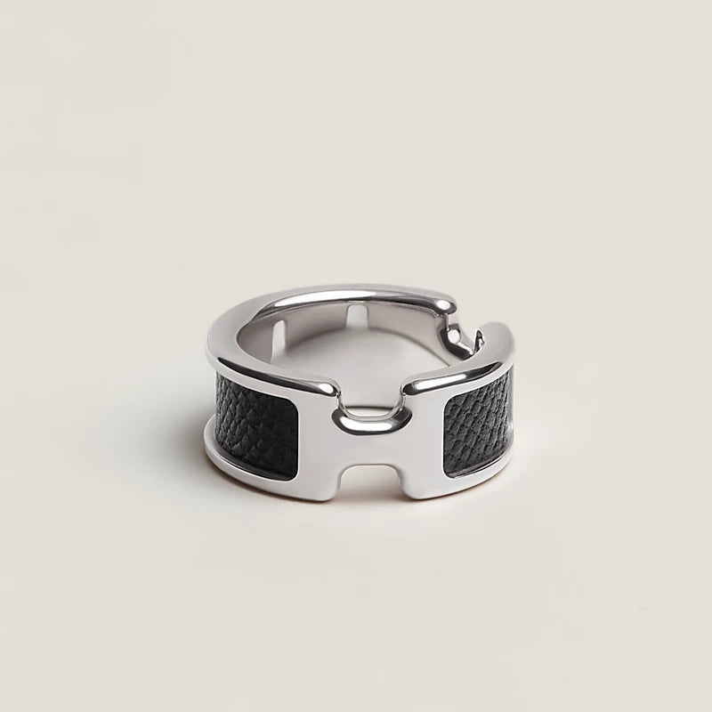 Halo Ring Black/Silver