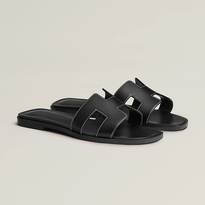 H Design Sliders Black