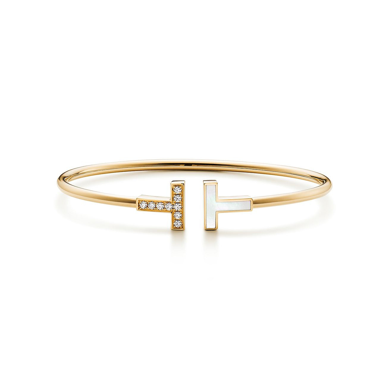 T-Wire Bracelet Pearl Gem