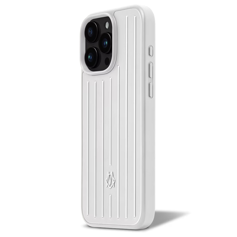 Ribbed Phone Case Silver