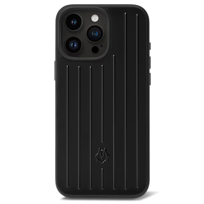 Ribbed Phone Case Black