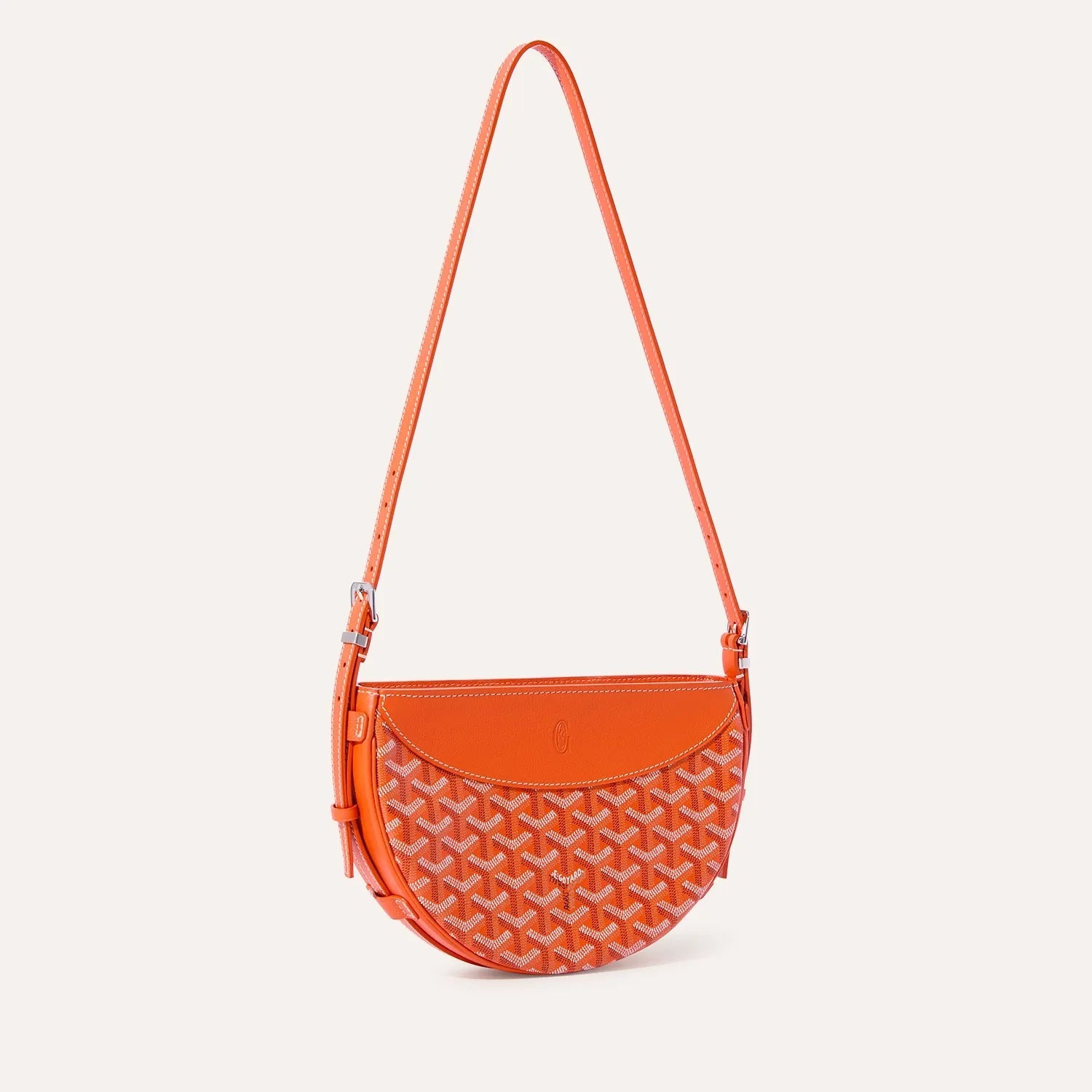 The Monogram Saddle Bag Orange
