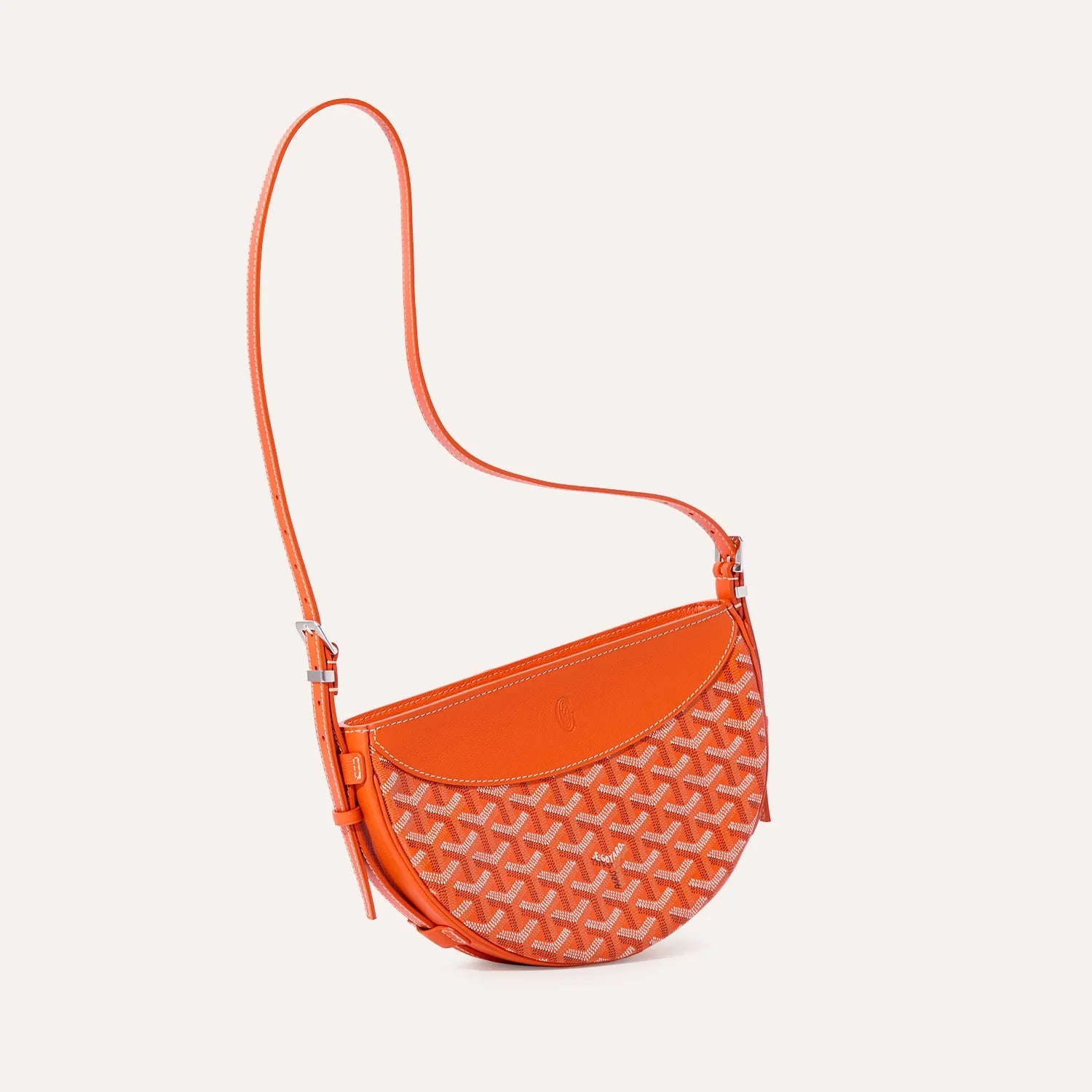 The Monogram Saddle Bag Orange