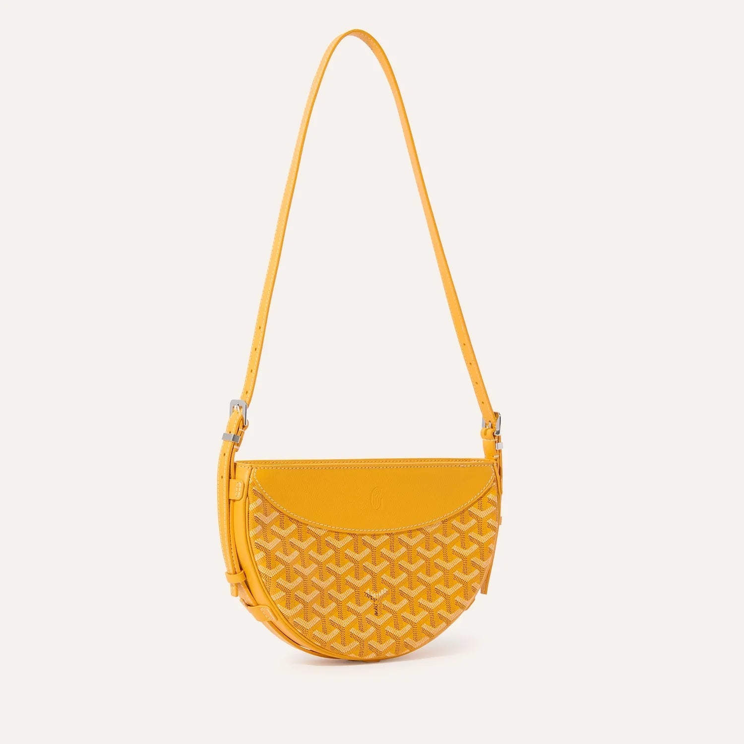 The Monogram Saddle Bag Yellow