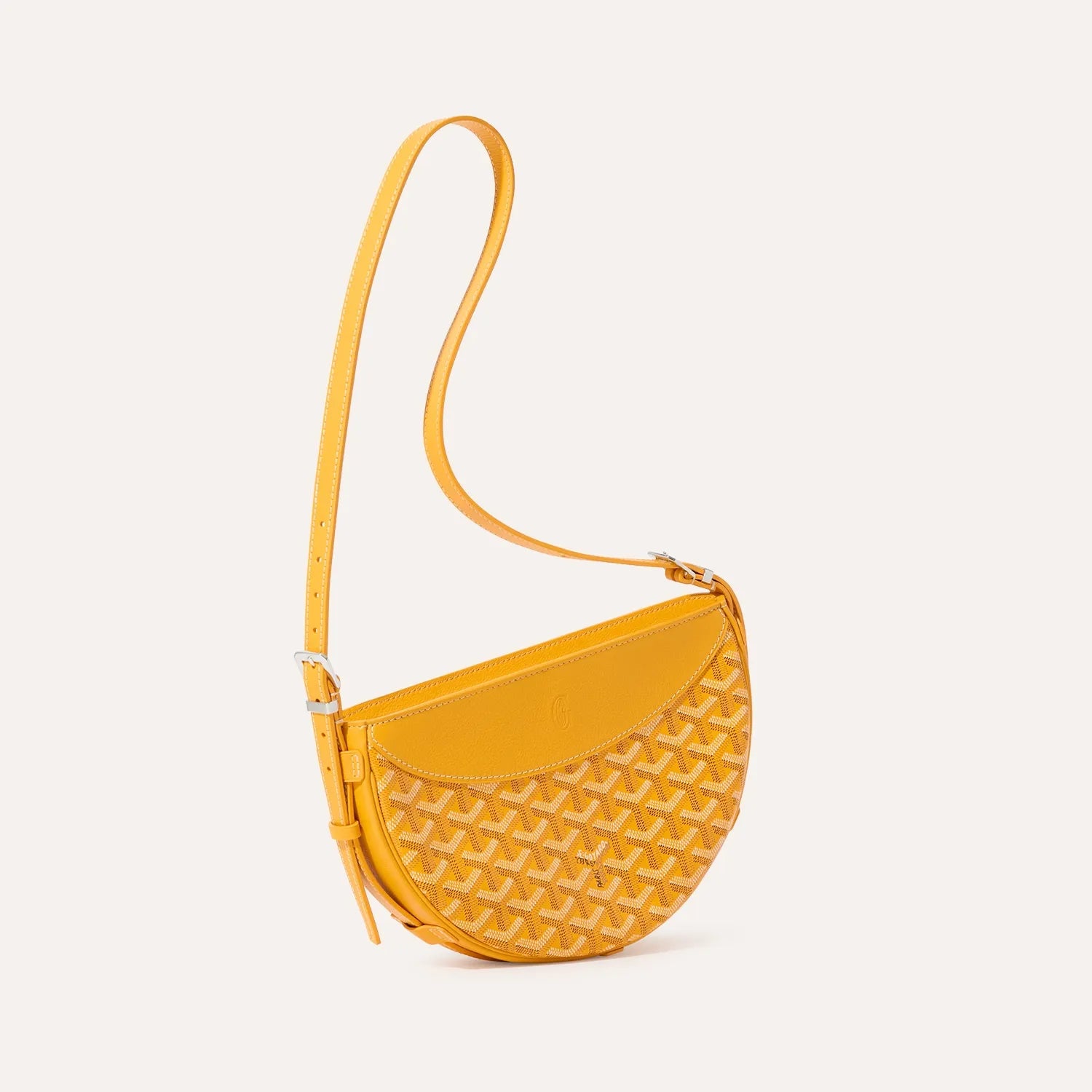 The Monogram Saddle Bag Yellow