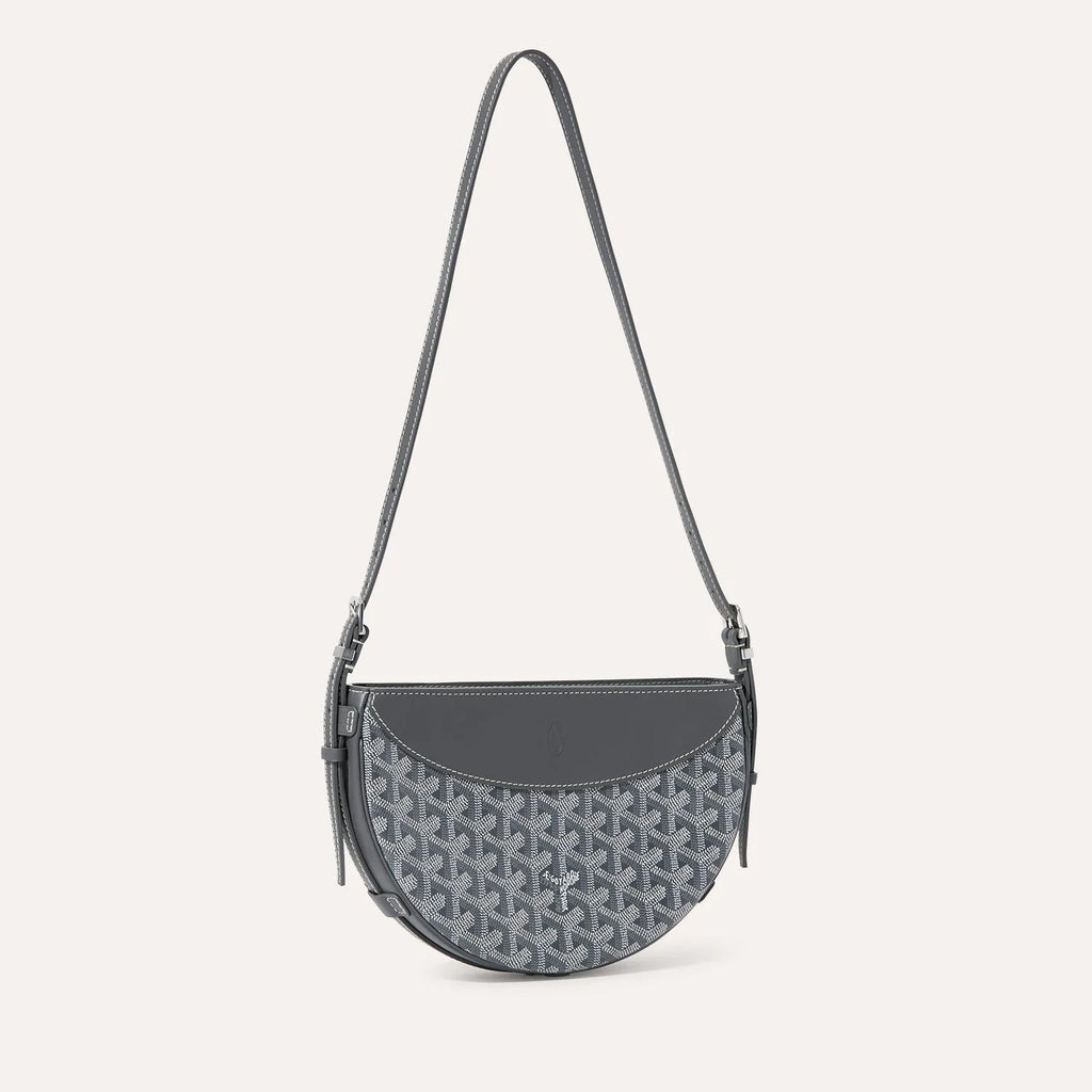 The Monogram Saddle Bag Grey