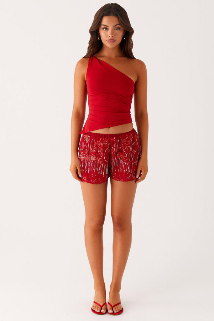 Ayla Sequin Shorts