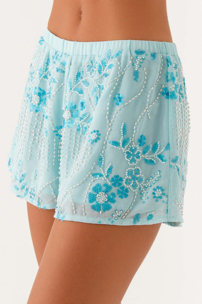 Ayla Sequin Shorts