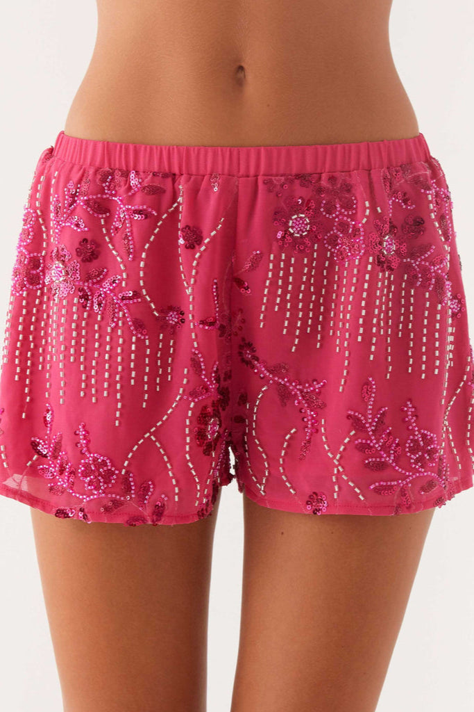 Ayla Sequin Shorts