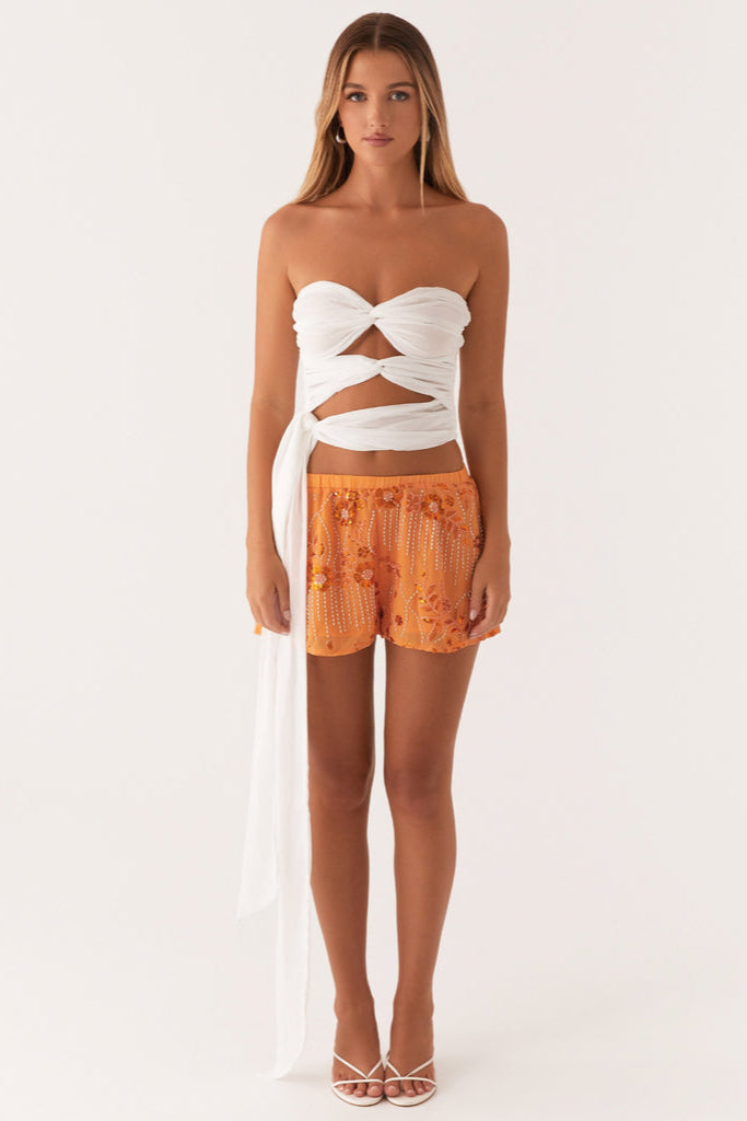 Ayla Sequin Shorts