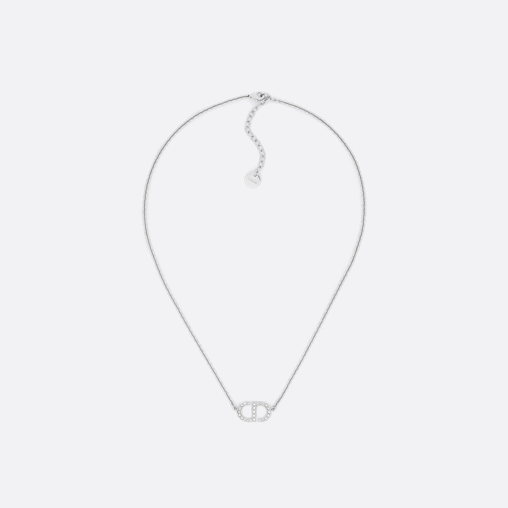 CD Design Necklace Silver