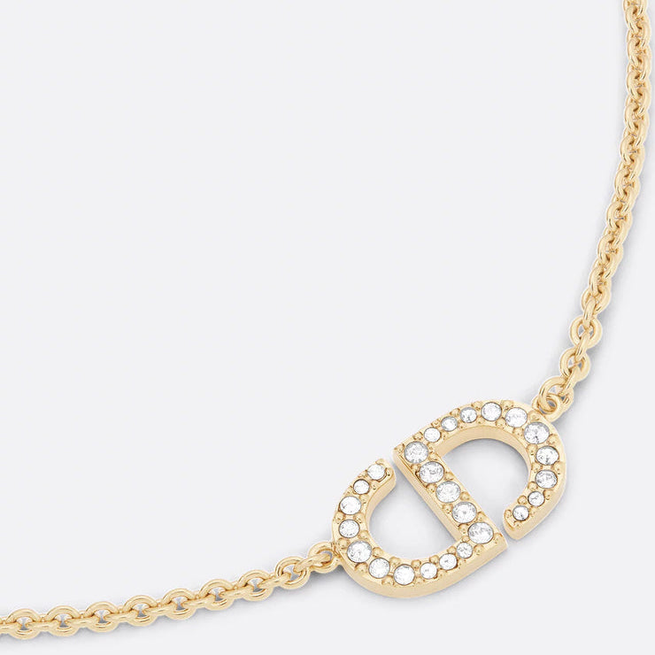 CD Design Necklace Gold