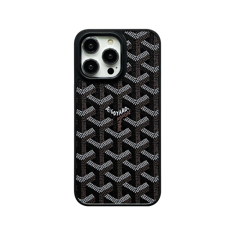 Monogram Phone Case Black