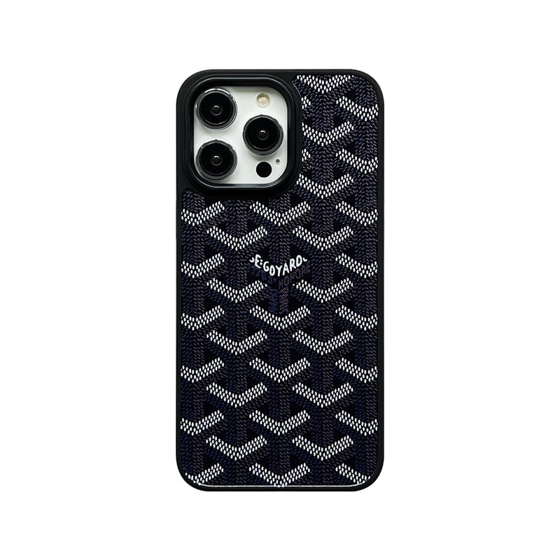 Monogram Phone Case Navy
