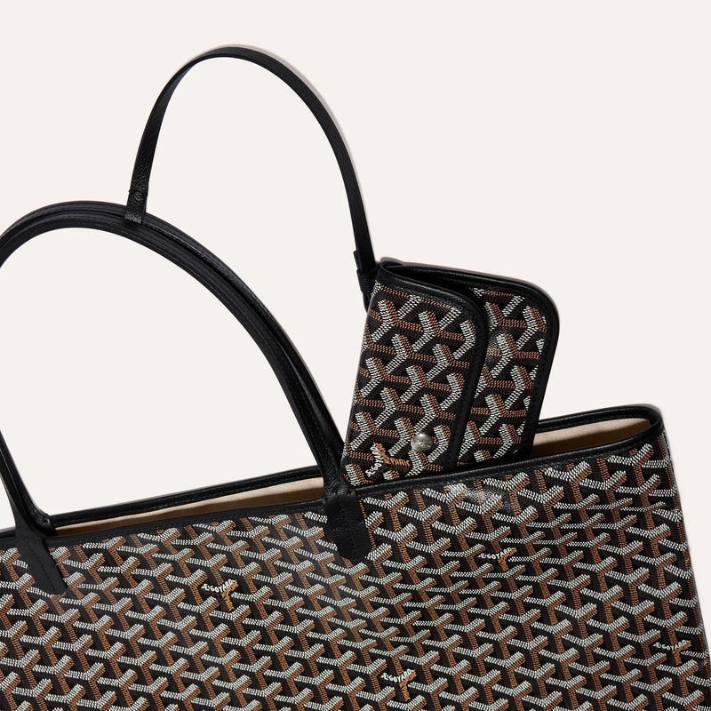 The Monogram Tote Bag Black
