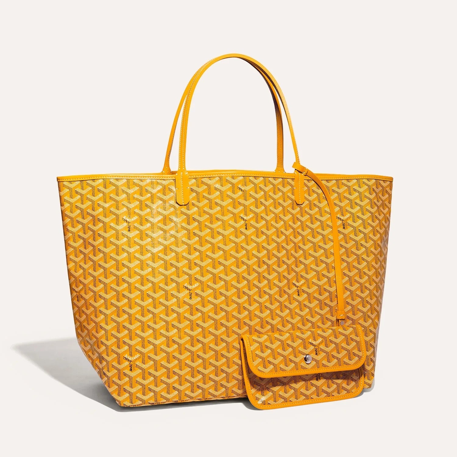 The Monogram Tote Bag Yellow