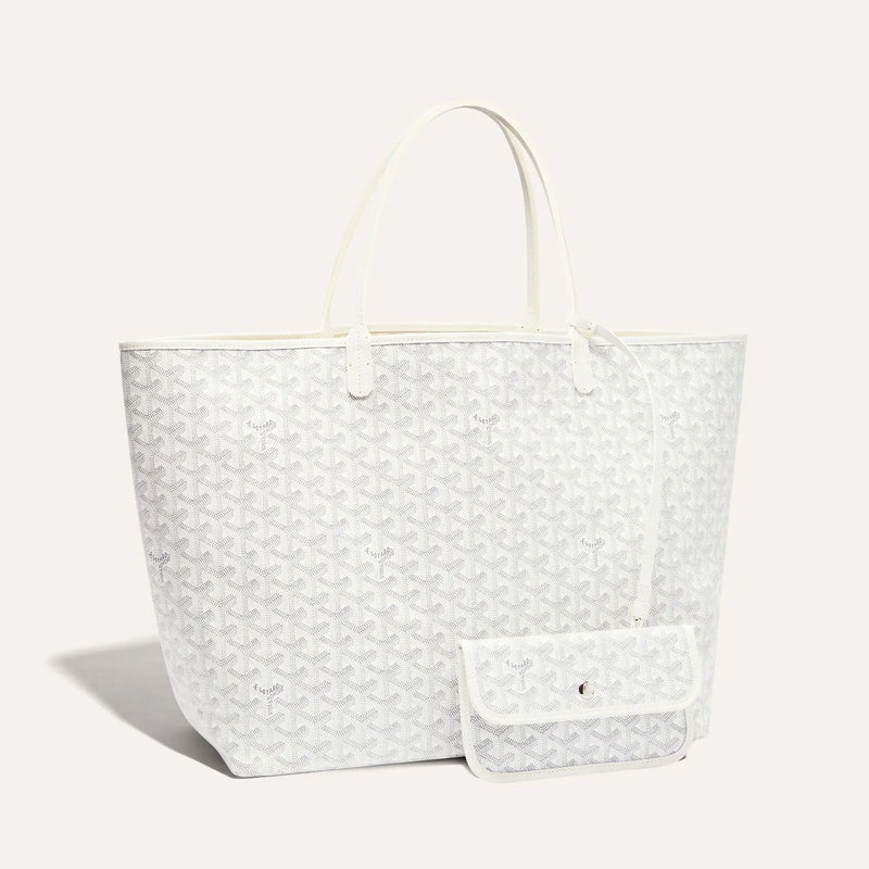 The Monogram Tote Bag White