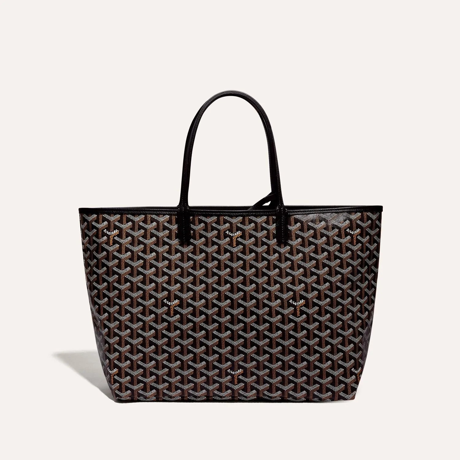 The Monogram Tote Bag Black
