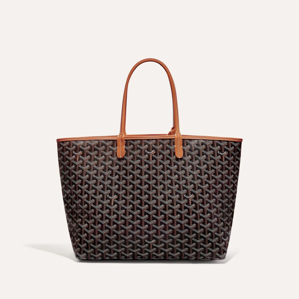 The Monogram Tote Bag Brown