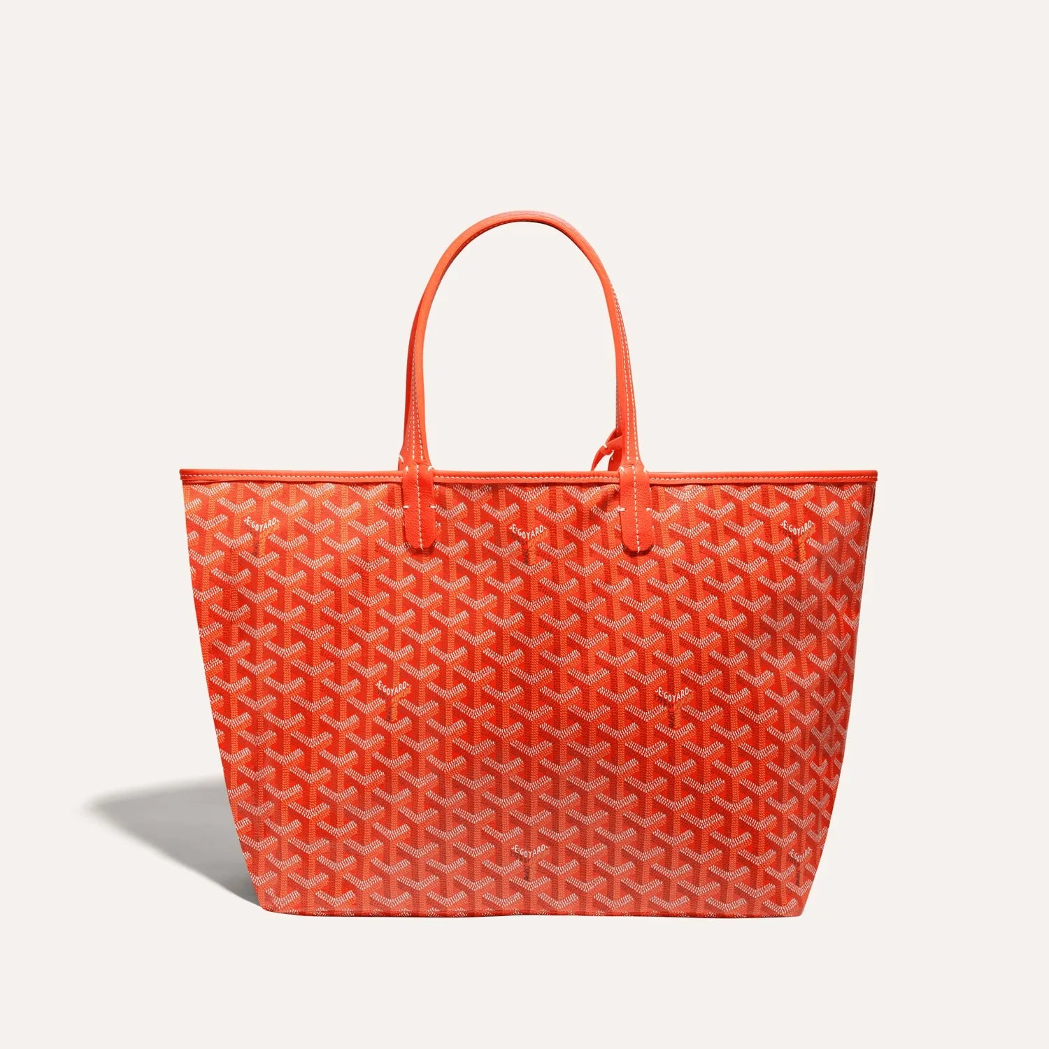The Monogram Tote Bag Orange