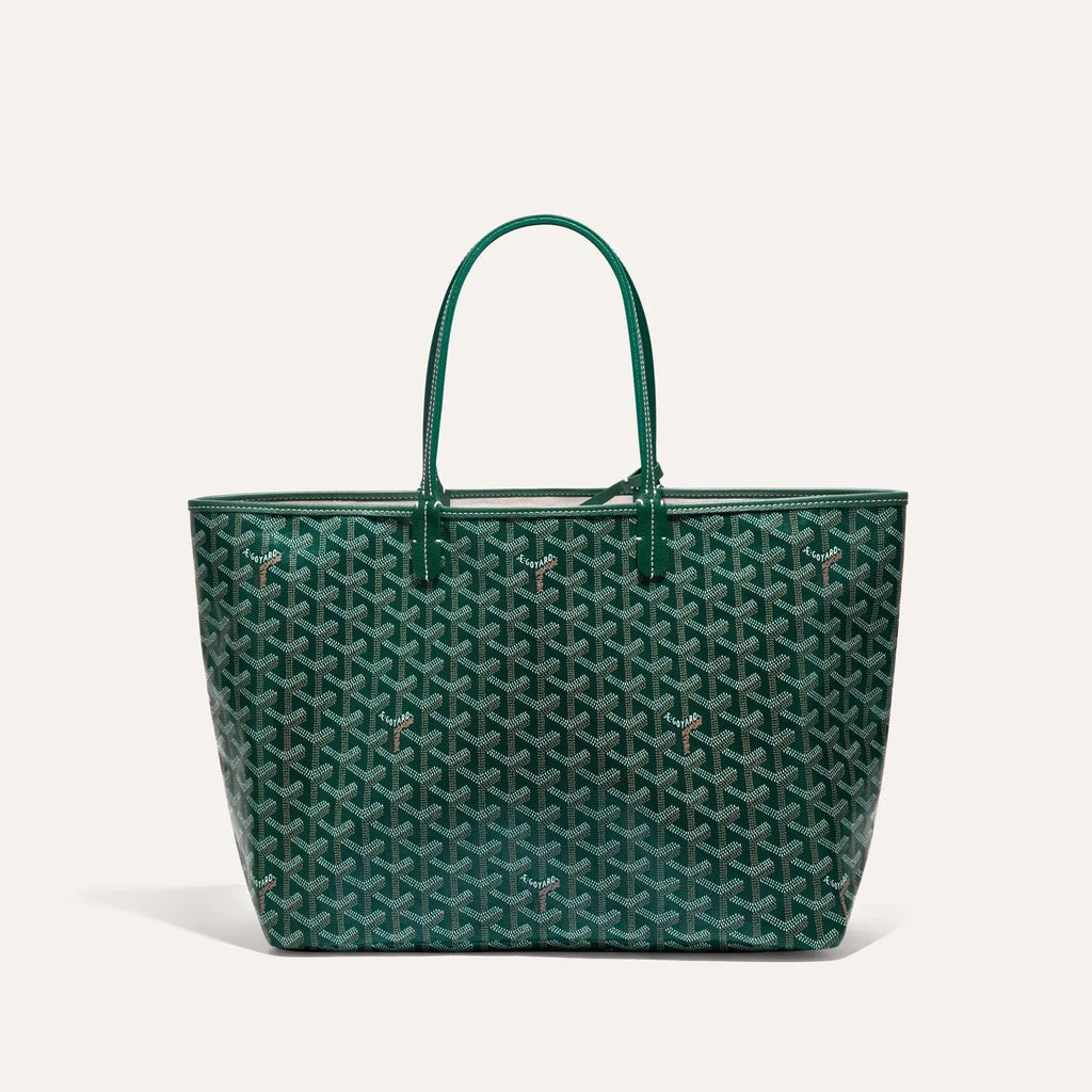 The Monogram Tote Bag Emerald