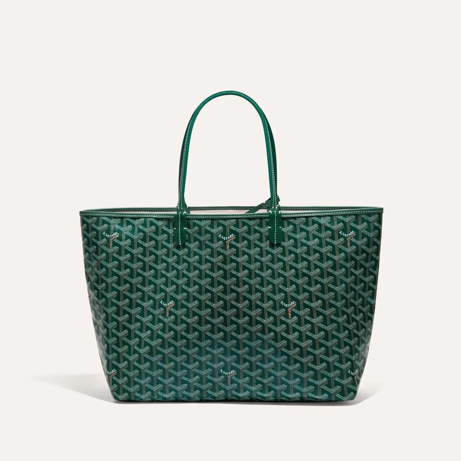 The Monogram Tote Bag Emerald