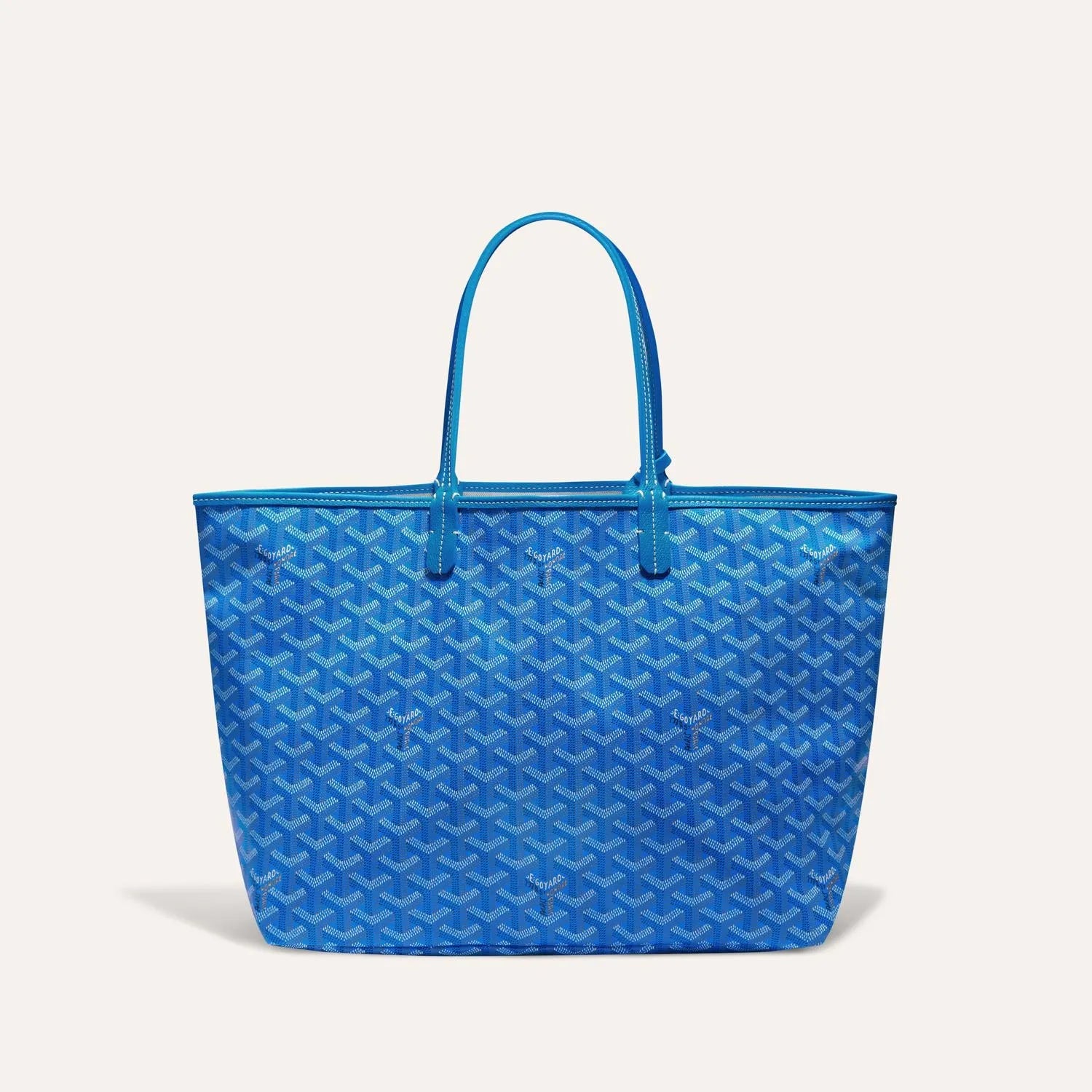 The Monogram Tote Bag Blue