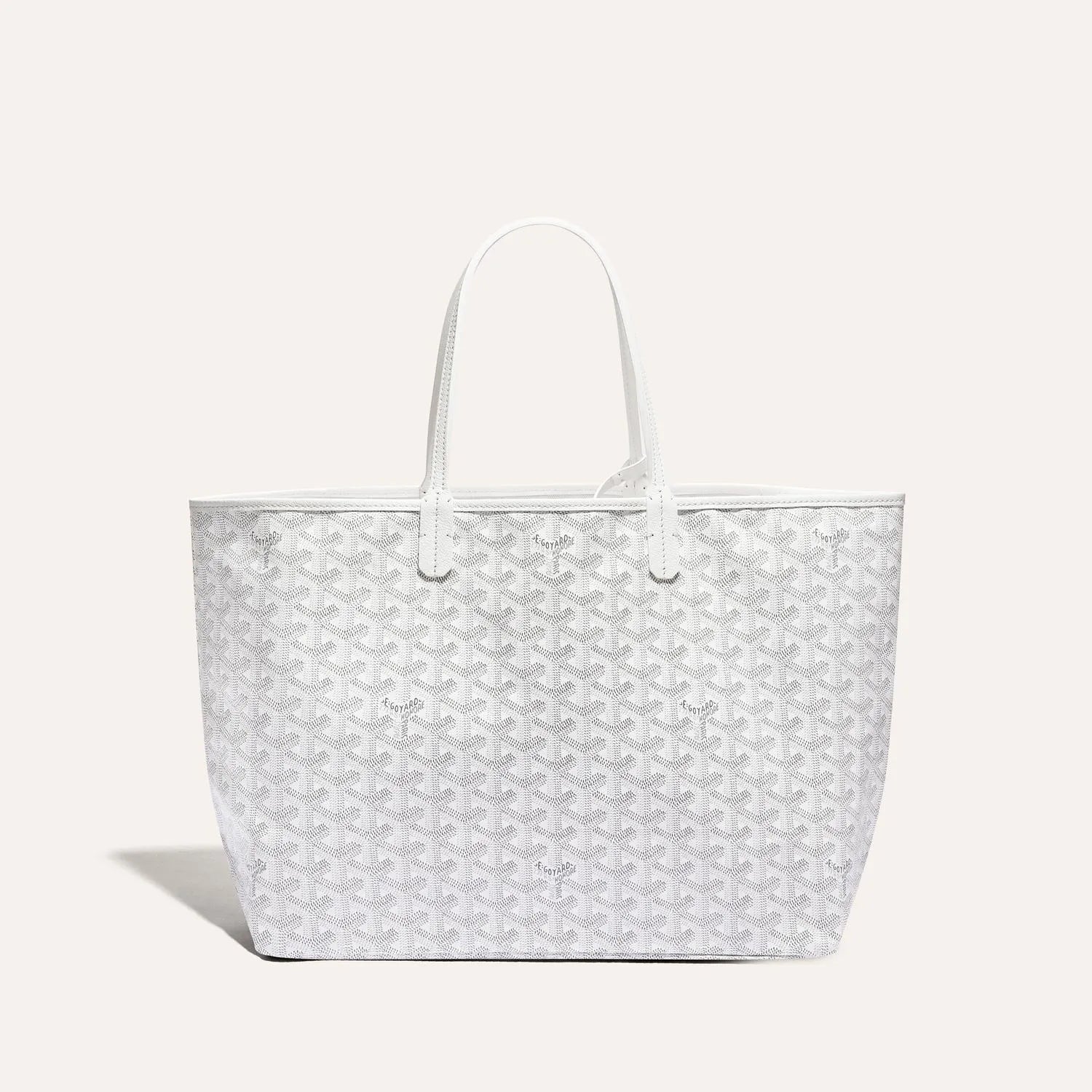 The Monogram Tote Bag White