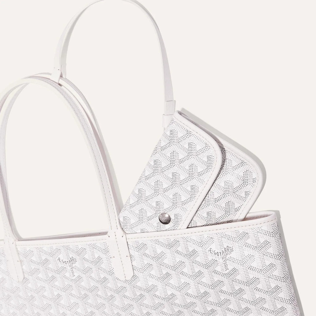 The Monogram Tote Bag White