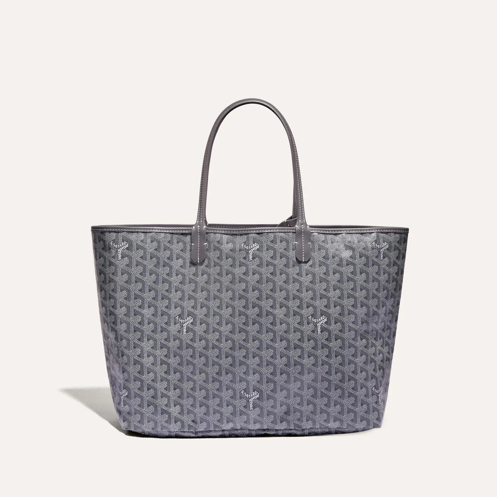 The Monogram Tote Bag Grey