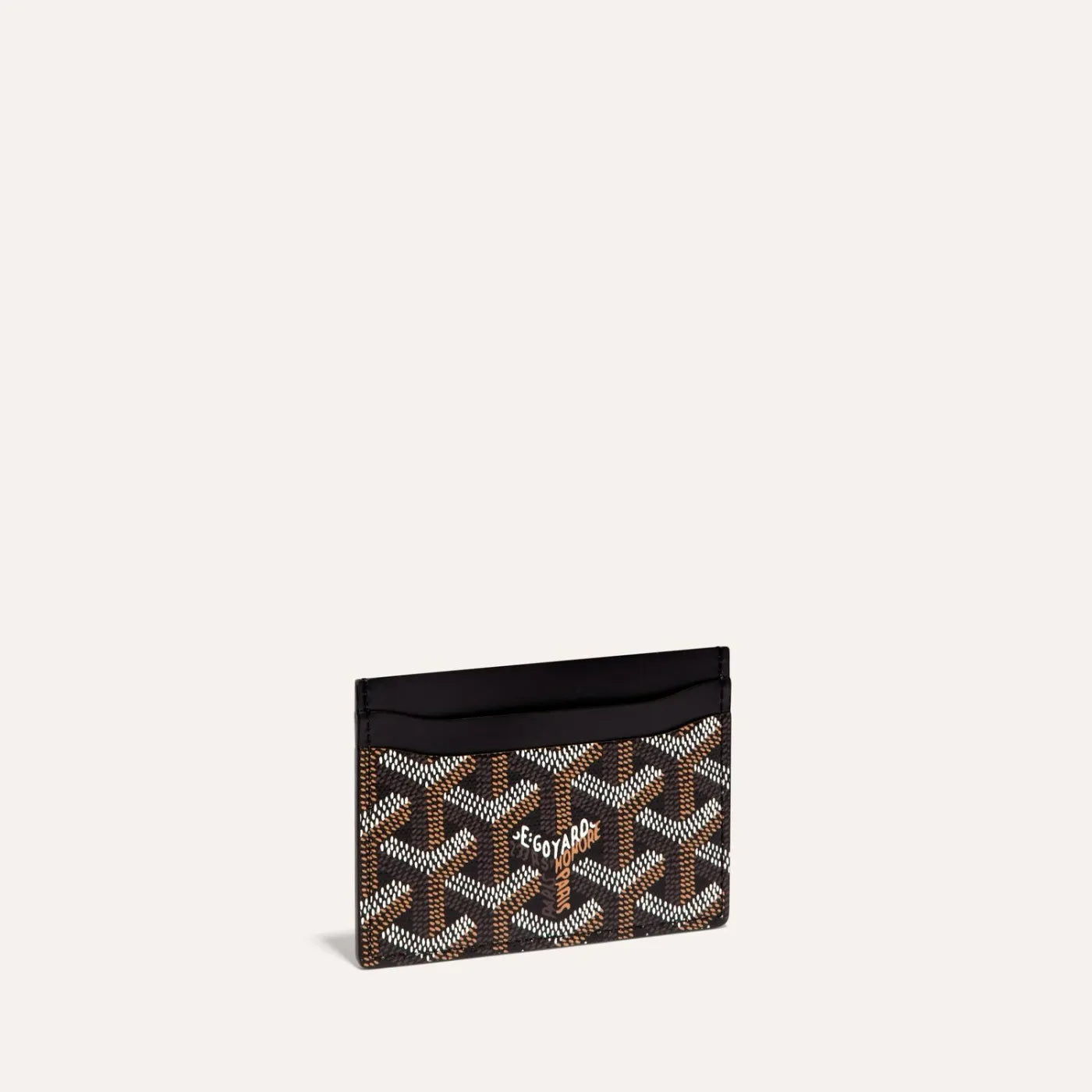 Monogram Card Holder Black
