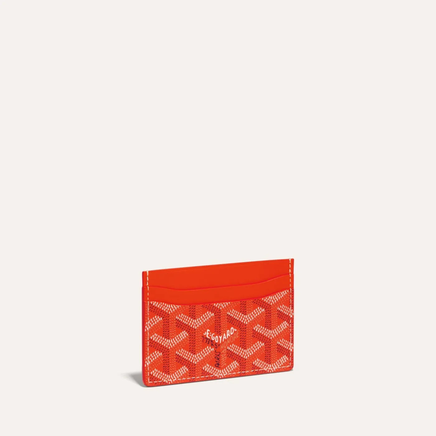 Monogram Card Holder Orange