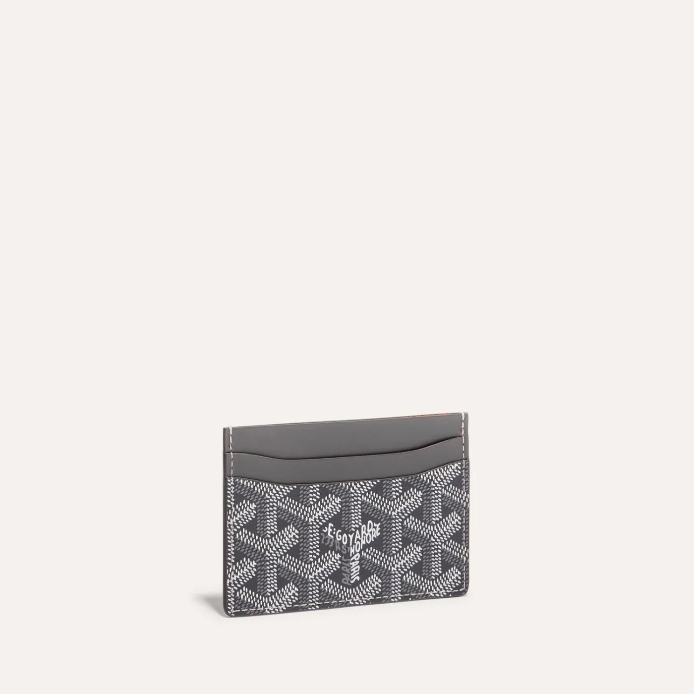 Monogram Card Holder Grey
