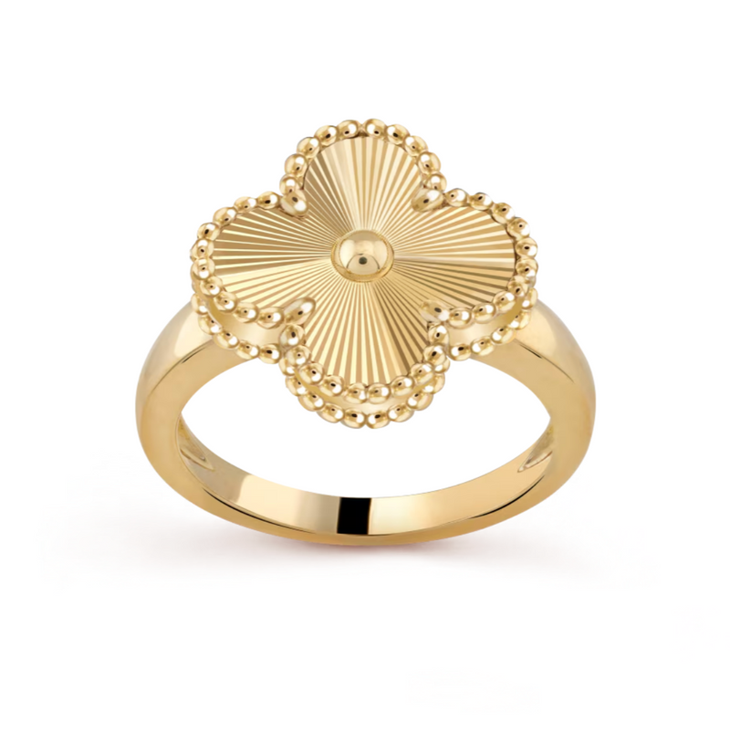 Clover Ring Gold