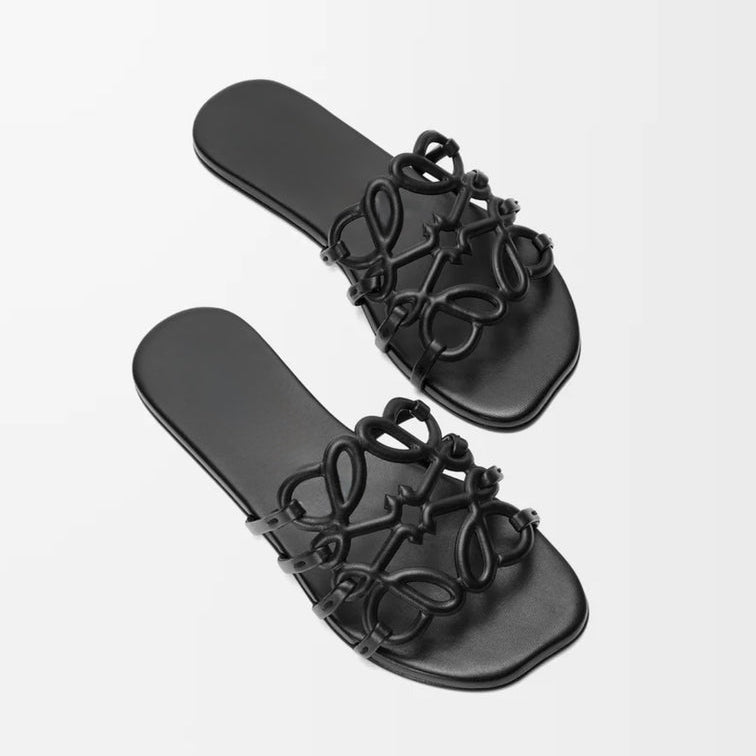 Abstract Slider Black