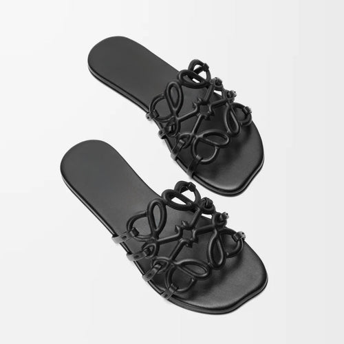 Abstract Slider Black